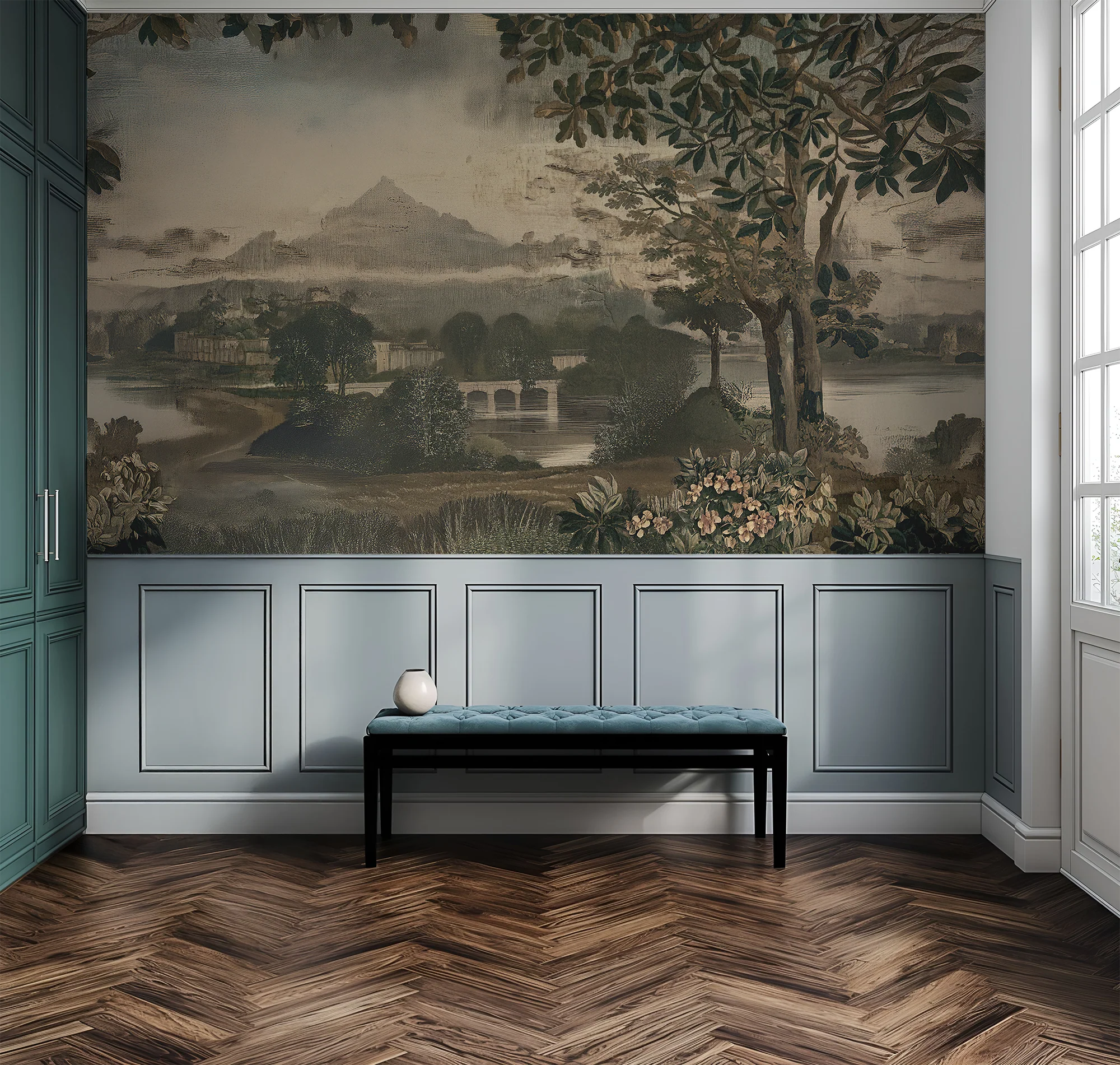 Evelyn - Timeless Forest Tapestry Wallpaper Mural - Image 4