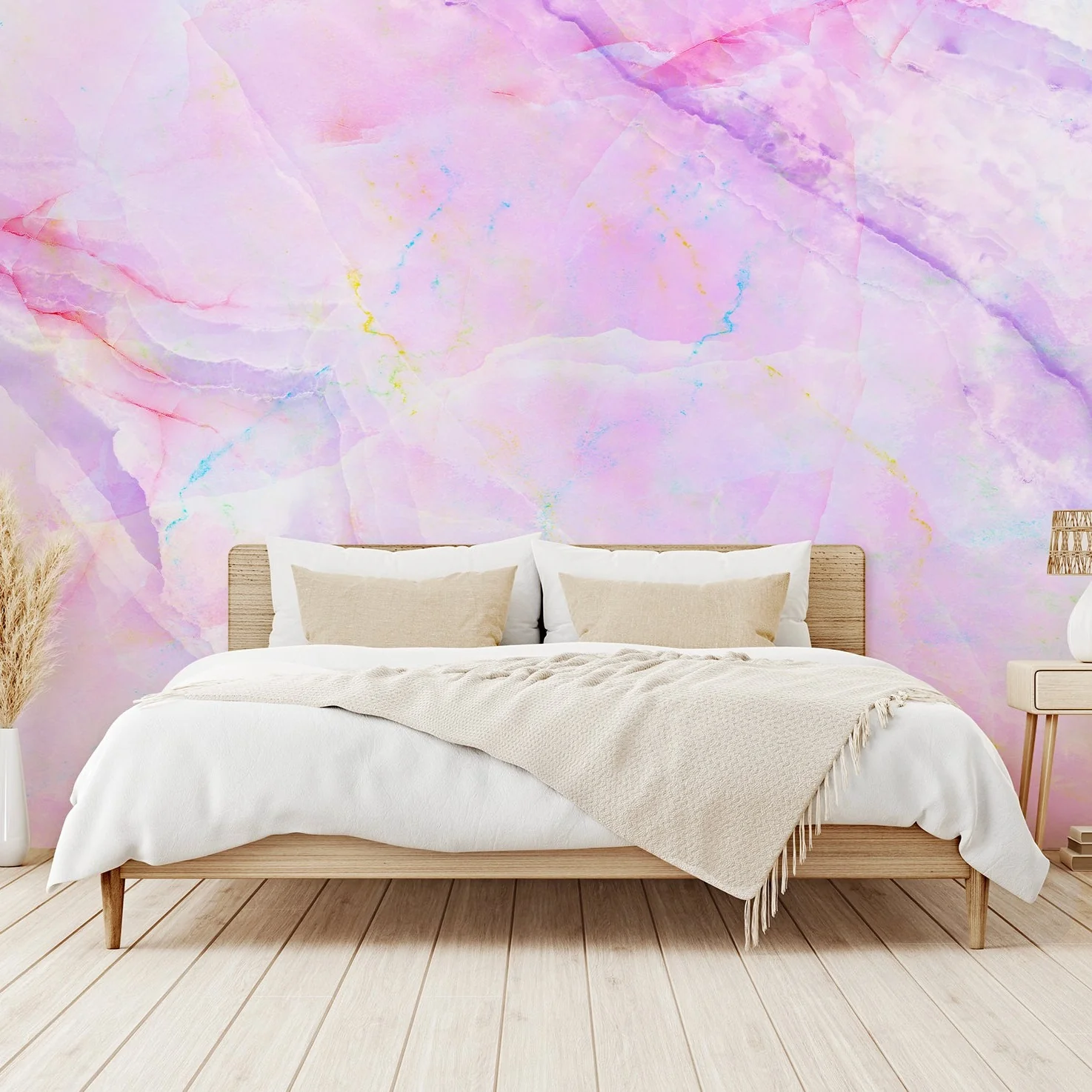 Opalescence - Colourful Marble Wallpaper Mural - Image 4