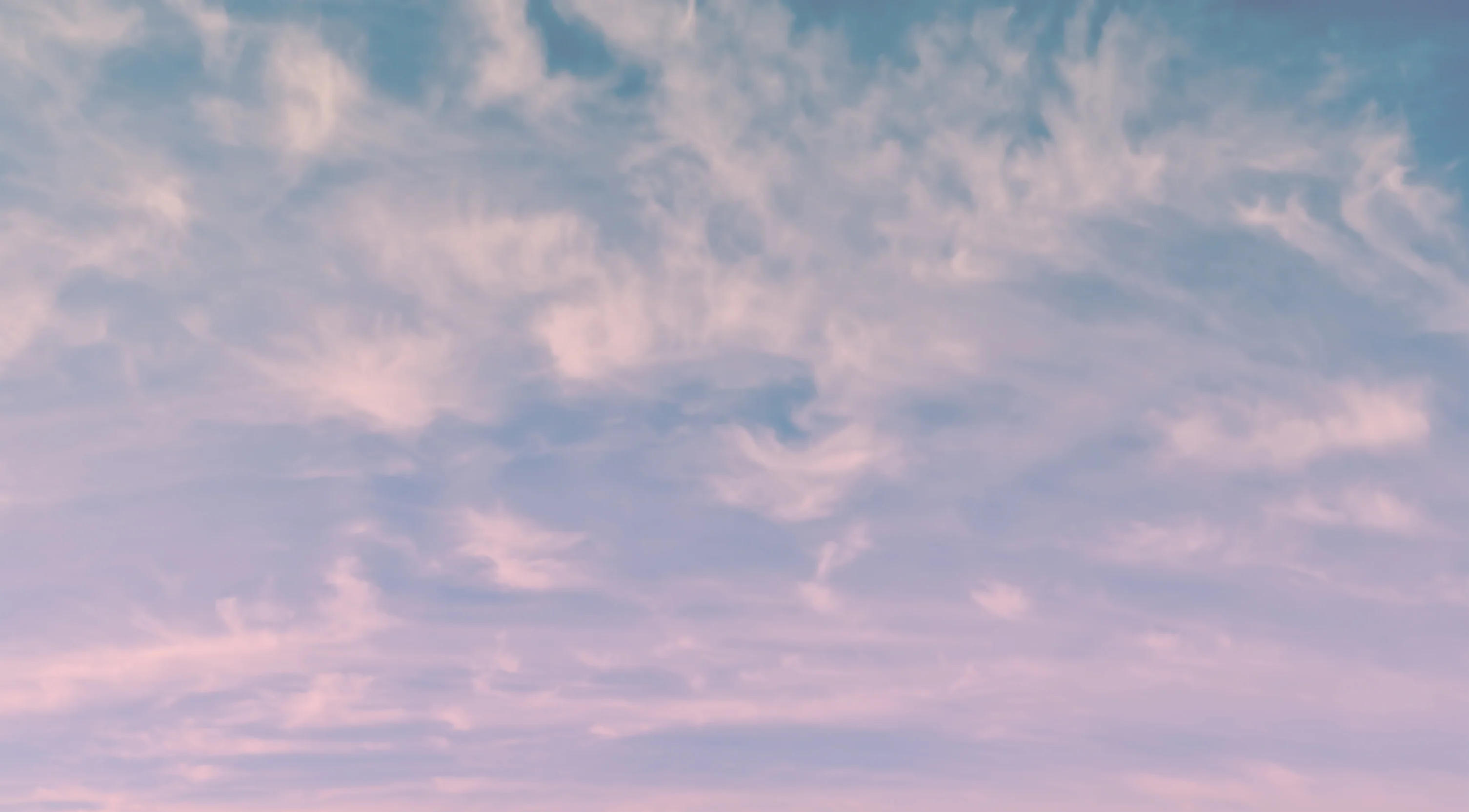 Wispy - Dreamy Clouds Sunset Sky Wallpaper Mural - Image 4